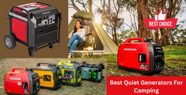 Best Quiet Generators For Camping